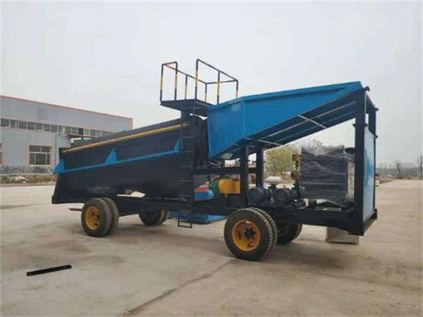 淘金车或移动选金设备